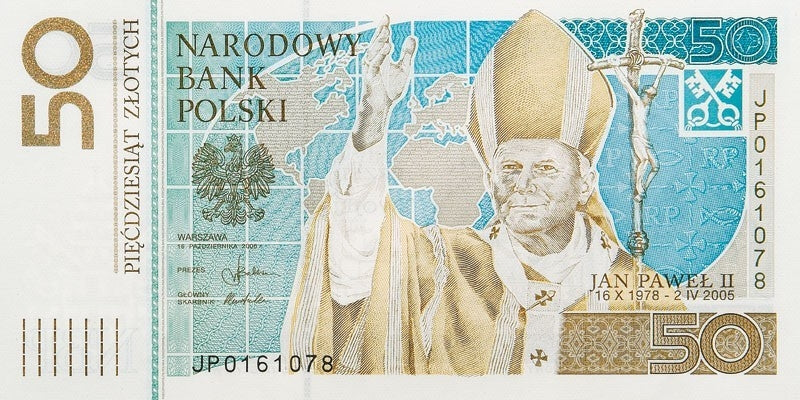 50 zł, Banknot „Jan Paweł II”