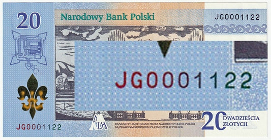 20 zł 300-lecie koronacji obrazu Matki Bożej JG0001122