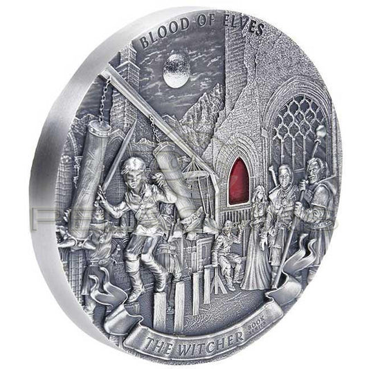 Niue 2021 50$ BLOOD of ELVES - The Witcher series 1kg